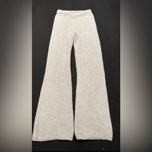 Alo Yoga Cashmere High-Waist Plush Waffle Pant